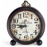 Tianyi - horloge de table rtro vintage en mtal rveil design (14 - 3)