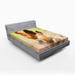Tianyi - poule et poussins drap - housse, poulet photo de famille, pochette elastique tout confort pour ... Tianyi - poule et poussins drap - housse, poulet photo de famille, pochette elastique tout confort pour ...