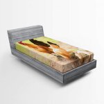 Tianyi - poule et poussins drap - housse, poulet photo de famille, pochette elastique tout confort pour ...