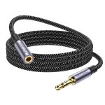 Tianyi - rallonge jack audio 3. 5 mm 3 pôles pour casque micro, nylon tressé jack mâle vers femelle câble ... Tianyi - rallonge jack audio 3. 5 mm 3 pôles pour casque micro, nylon tressé jack mâle vers femelle câble ...