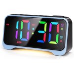 Tianyi - reveil lumineux led, rveil numrique rgb, reveil enfant avec veilleuse, dimmable alarm clock, ...