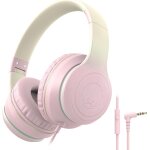 Tianyi - rockpapa l22 casque filaire pour enfants et adolescents avec microphone, bandeau rglable, pliable, ...