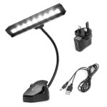 Tiger orchestra music stand light - 9 quality leds ac adaptor