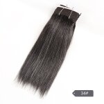 Tissage en lot brsilien naturel remy lisse yaki, couleur gris piano, - 44 - 34 - 51 - 280 - type 12 ...