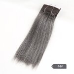 Tissage en lot brsilien naturel remy lisse yaki, couleur gris piano, - 44 - 34 - 51 - 280 - type 12 ...