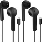 Tlp - lot de 2 ecouteurs intra - auriculaires usb type c pour apple iphone 16 / 15, samsung galaxy s23 ... Tlp - lot de 2 ecouteurs intra - auriculaires usb type c pour apple iphone 16 / 15, samsung galaxy s23 ...