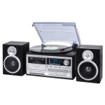 Trevi tt 1072 tourne - disque � entra�nement direct noir, argent semi - automatique