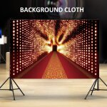 Toile de fond en vinyle pour rideaux �clairage de sc�ne, tapis rouge, toile de fond durable pour studio ...