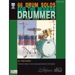 Tom hapke : 66 drum solos for the modern drummer - recueil avec support(s) en ligne percussion hl02501624 ...