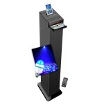 Tour de son inovalley hp32 - cd noire avec lecteur cd, bluetooth, fm et usb, 60w, télécommande, ampoule ... Tour de son inovalley hp32 - cd noire avec lecteur cd, bluetooth, fm et usb, 60w, télécommande, ampoule ...