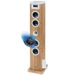 Tour de son thomson ds121cd - 60w, multimedia bluetooth, lecteur cd, t�l�commande, aux, radio fm, bois ...
