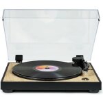 Tourne disque auto stop finition bois thomson tt300