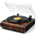 Tourne disque, à entrée et sortie bluetooth platine vinyle, lecteur de disques 3 vitesses avec radio ... Tourne disque, à entrée et sortie bluetooth platine vinyle, lecteur de disques 3 vitesses avec radio ...