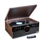 Tourne - disque technaxx dab bluetooth record - player tx - 137 - phono, cassette, cd, usb, auxin, fm ...