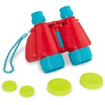 Toys - mini jumelles d'observation - lunettes de terrain pour enfants - jumelles jouet rouge - jouer ...