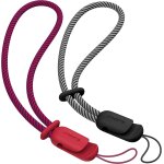 Trahoo - 2 pi�ces cordons avec dragonnes � main pour couple, pour t�l�phone portable, cl�, usb, lecteur ...