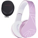 Trahoo - casque bluetooth enfant, p2 casque audio pour enfants avec volume limit  85db, ecouteurs sans ...
