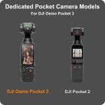 Trahoo - verre trempé pour dji osmo pocket 3, contenir 2 protection écran et 2 caméra protecteur, hd ... Trahoo - verre trempé pour dji osmo pocket 3, contenir 2 protection écran et 2 caméra protecteur, hd ...