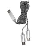 Transfert de cble midi usb tpe gaine piano electronique a lordinateur ligne de connexion dedition ...