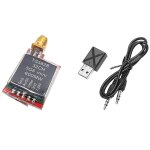 Transmetteur audio vido sans fil ts5828 48ch 7 - 24v 600mw et 1 mini metteur rcepteur audio bluetooth ...