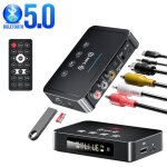 Transmetteur rcepteur audio bluetooth 2021, adaptateur sans fil pour voiture, pc, tv, casque, dongle ...