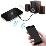 Transmetteur / récepteur audio sans fil 5. 0 2 - en - 1 amélioré, prise aux, adaptateur de musique, dongle ... Transmetteur / récepteur audio sans fil 5. 0 2 - en - 1 amélioré, prise aux, adaptateur de musique, dongle ...