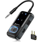 Transmetteur rcepteur bluetooth 5. 3, emetteur blue - tooth sans fil 2 en 1, bluetooth adaptateur pour ...