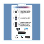 Transmetteur et rcepteur sans fil bluetooth 5. 2, 2 en 1, adaptateur audio pour voiture, tv, ordinateur ...