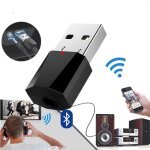 Transmetteur rcepteur sans fil usb compatible bluetooth 5. 0, adaptateur audio / musique stro, dongle ...