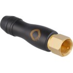 Transmission shift s fiche f coaxiale iec (m) (connecteur satellite, adaptateur, vissable) plaqu or ...