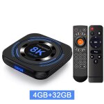 Transpeed - botier tv allwinner h618, android 12, wifi, faade, core cortex a53, support vido 8k, 4k, ...