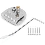 Tremolo bridge pour jazzmaster electric guitar metal accessoires d'instruments de musique