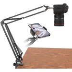 Trpied arien pour appareils photo reflex numriques, support de bureau pour camra robuste avec bras ...