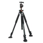 Trépied aluminium - vanguard - abeo pro 283ab - 3 sections - charge 8 kg - hauteur 170 cm Trépied aluminium - vanguard - abeo pro 283ab - 3 sections - charge 8 kg - hauteur 170 cm
