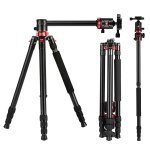 Trpied pour appareil photo m8 go, monopode de voyage compact en aluminium, trpieds professionnels avec ...