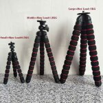 Trépied flexible en éponge pour appareil photo, accessoires pour appareil photo, support de poulpe mobile, ... Trépied flexible en éponge pour appareil photo, accessoires pour appareil photo, support de poulpe mobile, ...