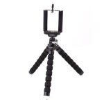 Tr�pied flexible en forme de poulpe pour mini appareil photo, en �ponge, support � clip pour t�l�phone ...