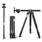 Trpied horizontal et plat pour appareil photo professionnel q999h, 61 pouces, portable, compact et flexible, ...