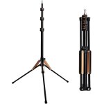 Tr�pied de lampe pliable 192 cm - tr�pied de lumi�re en aluminium compact et l�ger - charge maximale ...