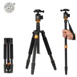 Trpied et monopode pour appareil photo de voyage professionnel, avec tte sphrique amovible, pour appareil ...