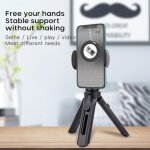 Tr�pied de photographie de bureau, support pour t�l�phone mobile en direct, ancre, appareil photo, vibrato, ...