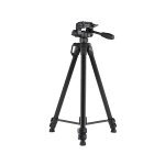 Tr�pied portable en alliage d'aluminium pour appareils photo reflex num�riques, vlogging, hauteur maximale ...