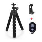 Tr�pied poulpe flexible pour t�l�phone portable, support monopode pour appareil photo, selfie, t�l�commande ...