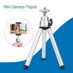 Tr�pied t�lescopique en aluminium pour mini cam�ra, support monopode avec interface � vis 1 / 4 pour ...
