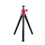 Tr�pied � t�te sph�rique en caoutchouc haute densit�, tr�pied de sol pour t�l�phone portable, appareil ...