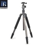 Trpied de voyage professionnel en fibre de carbone nt40c, monopode pour appareil photo dslr, tte sphrique ...
