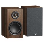 Triangle - paire d'enceintes bibliothque actives - bluetooth - 2 x 50 w - 2 voies - 89db - chataignier ...