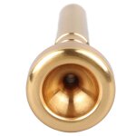 Trompette embouchure métal vent instrument de musique pièces de rechange accessoires pour trompettiste ... Trompette embouchure métal vent instrument de musique pièces de rechange accessoires pour trompettiste ...