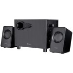 Trust avora enceinte pc 2. 1, caisson de basses en bois, 18w (9w rms), usb, jack 3, 5 mm, syst�me d'enceintes ...
