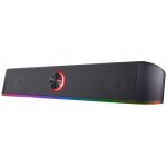 Trust gaming barre de son eclair�e rgb gxt 619 thorne - enceintes pc st�r�o 2. 0, usb, eclairage led ...